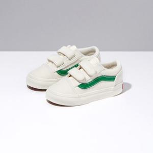 [VANS] 반스 토들러 스웨이드 Old Skool 올드스쿨 벨크로(그린) VN000D3YRFX1 CH