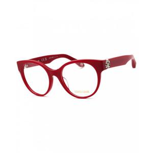 로베르토 카발리 여성용 VRC027M 52mm 안경테 레드