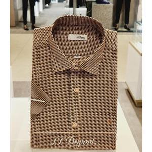 듀퐁셔츠 슬림핏 반팔 SE4MM21HS251SOG 뉴화이트 선물용