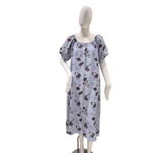 [파파야]플라워 리본 원피스(PNPROP059B)