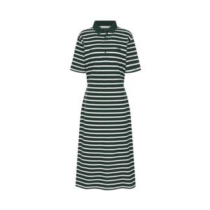 예시카 피케 스트라이프 벨티드 롱 원피스 YJ6OP517