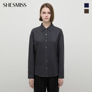 [쉬즈미스] 체크 패턴 셔츠_SWWSTP32100