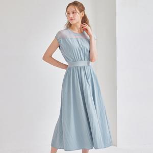 [매긴]시스루 요크 배색 원피스_PBMF5M1OP3541