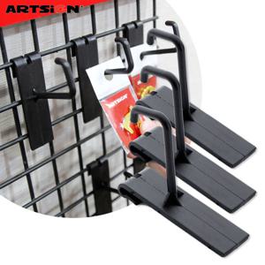 아트사인 철망용고리5579 검정 8개입/철망고리/진열대고리/진열후크/상품진열고리