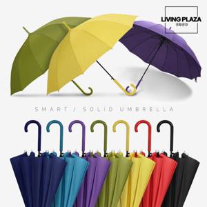 생활광장 12K 스마트 솔리드 프리미엄 자동 장우산 색상랜덤