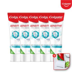 콜게이트 미국 잇몸 충치 시린이 미백 불소치약 센서티브 오리지널 110gx5개+치약짜개