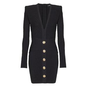 25 FW 발망 골지 바디콘 드레스 FF1R9327KI51 TP439556426