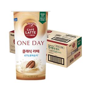 [매일]마이카페라떼 원데이 로어슈거 클래식라떼 210ml 10개