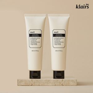 [2개SET] 클레어스 젠틀 블랙 페이셜 클렌저 140ml