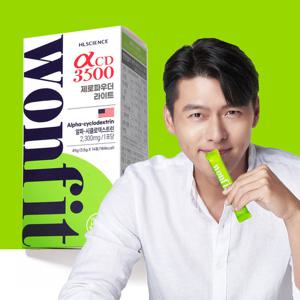 알파CD 3500 원핏 제로파우더 라이트 레몬맛 14포 x 1박스