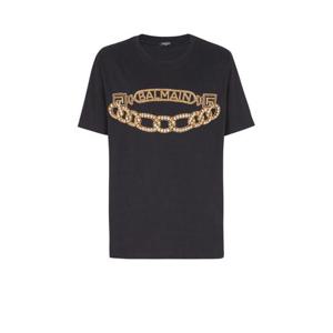 발망 반팔 티셔츠 FH1EG160PD12 EAD NOIR OR