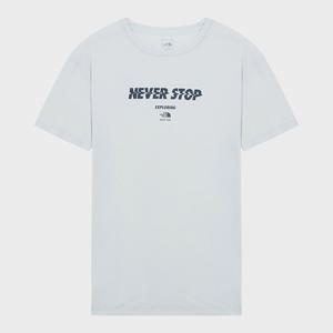 [노스페이스] 남성 플렉서 반팔 라운드티 NT7UR16B_LBL