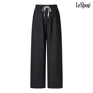 [르샵]스티치 끈 밴딩 롱 팬츠 (DP2TA018A)