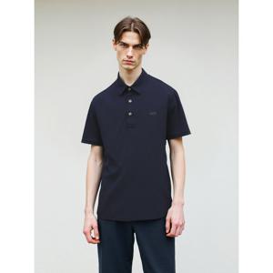 닥스 골프 남성 24FW 스테디셀러스트라이프 레터 로고 폴로 티셔츠 (NAVY) WGTS4C501N3