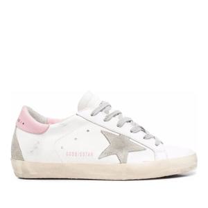 골든구스 슈퍼 스타 레더 어퍼 로우탑 스니커즈 GWF00102F00256