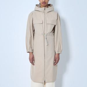 25 FW 몽클레어 Peronne 페론네 후드 집업 파카 롱 자켓 베이지 1C00019 549P3 20J