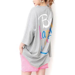 나야홍 / 아이우먼 파티데이레터링티셔츠 OPU788M506 빅사이즈