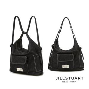 [질스튜어트] 다크네이비 데님 호보 겸 백팩 JABA5E962N3