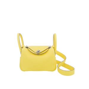 [엘러브] 에르메스 미니린디19 라임 은장 U각인 5HB0331