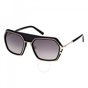 엠씨엠 그라데이션 스모크 기하학 여성선글라스 MW0018-H 01B 56