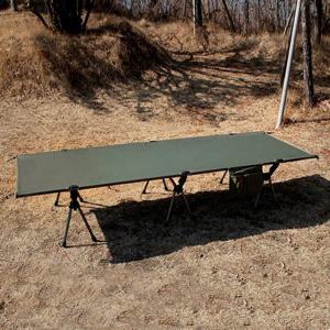 [앙겔로스]칼루스 경량 야전침대 컴팩트 휴대용 접이식 간이 침상 캠핑용품 카키