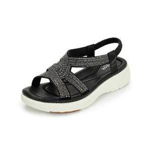 [무크] 여성 핫픽스 컴포트 샌들 4CM(516522512)