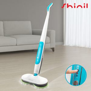 신일 SDC-C1450SB 트윈 회전 스팀 물걸레 청소기 듀얼모터