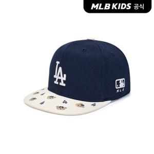 [MLB키즈 공식] 25N 스트릿 메가베어 스냅백 LA (Navy) 7ACPB075N-07NYS
