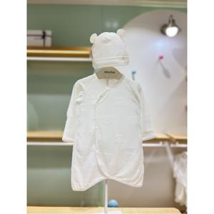 압소바HM (출산선물)화트베모달 배냇가운 모자세트(25년가을신상) (M32A2C10124)