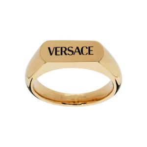 25 FW 베르사체 여성 베르사체 로고 링 251404F024003
