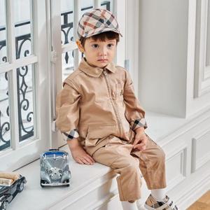 [닥스베이비]닥스베이비 포켓 우븐 점프수트 ETF32ST01M_DB