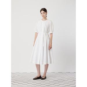 [CC콜렉트] 라운드넥 셔링 플레어 원피스 (C252MSE032)