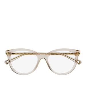 끌로에 핑크 트랜스페어런트 라운드 안경테 CH0117O 003 PINK P