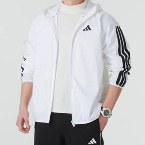 M 아디다스바람막이 XQK JF3682 남성 3S WB 립스탑 스포츠 바람막이