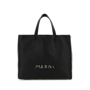 Marni Museo 로고 자수 쇼퍼백 SHMP0069L3P6533 00N99 TP945161592