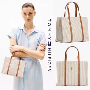 타미힐피거 TOMMY HILFIGER AW17208-0F4 여자 가방 스트라이프 미니 토트백