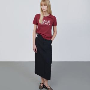 [쥬크]레터링 크랍 티셔츠 (Z252MSM021)