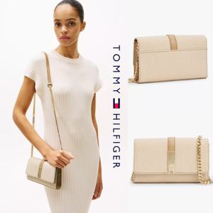 타미힐피거 AW17621-0I1 여자 가방 모노그램 체인 스트랩 미니 크로스백