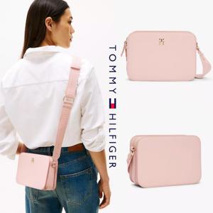 타미힐피거 TOMMY HILFIGER AW17229-TQN 여자 가방 로고 스트랩 크로스백