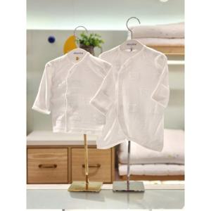 압소바 HK(출산선물2종) 화트베 모달배냇저고리 배냇가운세트(25년가을신상) (A2C10103C)