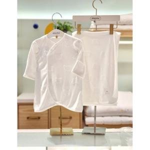 압소바 HK(출산선물2종)화트베 모달배냇가운 속싸개세트(25년가을신상) (A2C10124A)