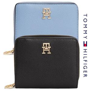(해외) 타미힐피거 TOMMY HILFIGER 198296173864 여자 지갑 페블 미디엄 지퍼 접이식