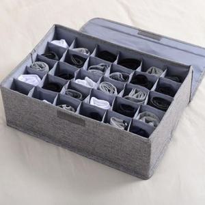 고급 패브릭수납함 리빙박스 07.칸칸이 패브릭정리함