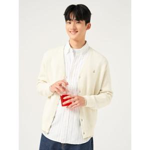 [빈폴멘] 코튼 베럴비 레이어드 카디건  아이보리 (BC575AC160)