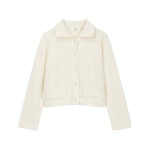 [톰보이]알파카 블렌드 카라 가디건 9103451932