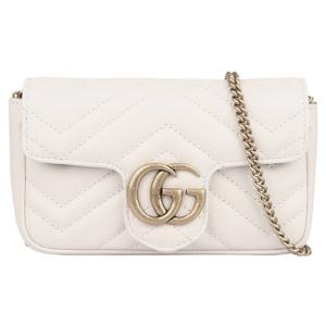 [구찌]마몽 마틀라쎄 슈퍼 미니크로스백 화이트 476433-DTDCT-90