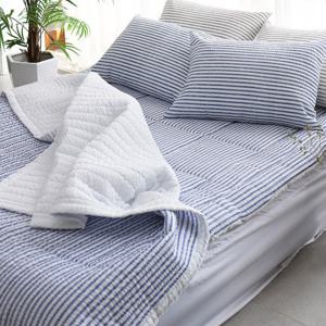 [아도라하우스]아리엘 시어서커 누빔이불 패드세트 SS이불1+베개