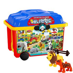 옥스포드 애니멀월드 AW2801 동물 장난감 창의력 블럭