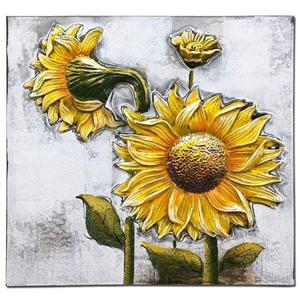 심플 해바라기 유화액자 1394A