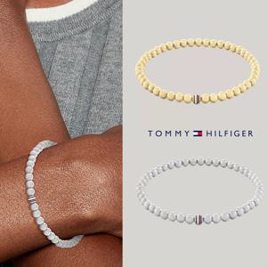 타미힐피거 TOMMY HILFIGER TX003724-710 여자 스트라이프 메탈 비즈 패션 팔찌